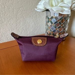 NWOT Longchamp Coin Purse Pouch